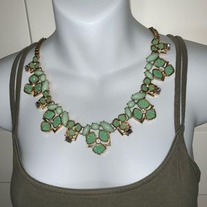 Green Flower Necklace